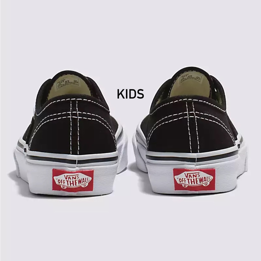 Authentic Black Vans